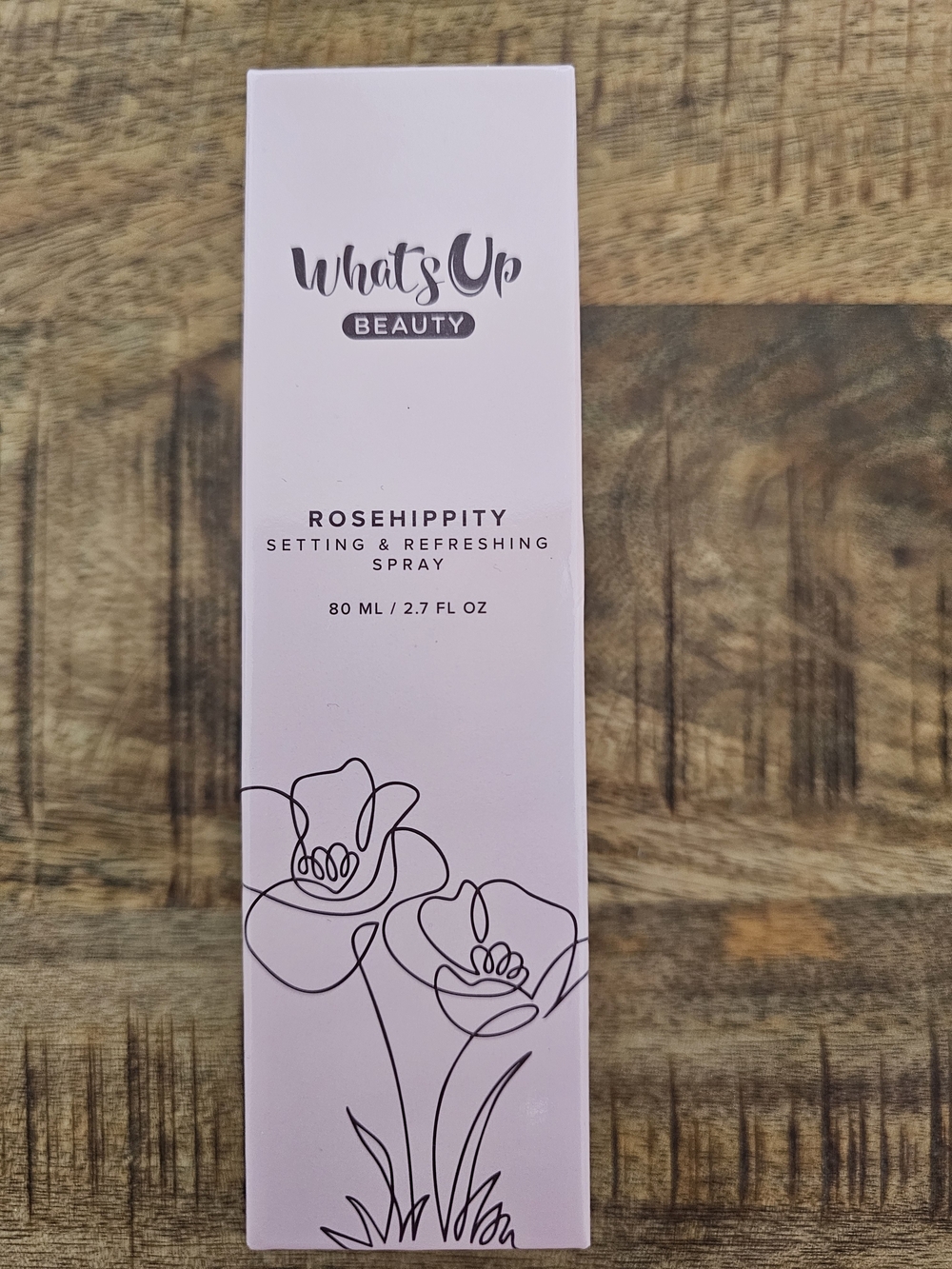 NEW What’s Up Beauty Rosehippity Setting & Refreshing Spray - 80 ML BNIB
